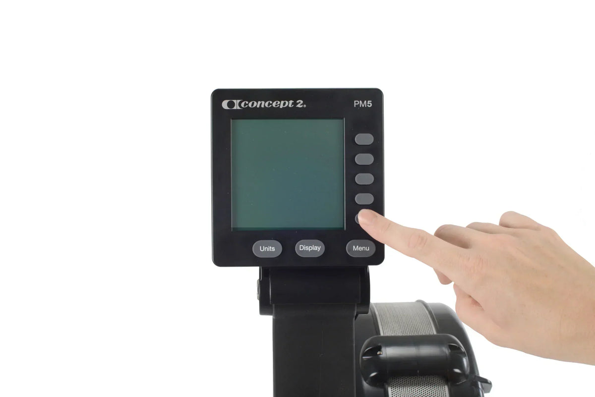 Concept 2 rowerg indoor rower with PM5