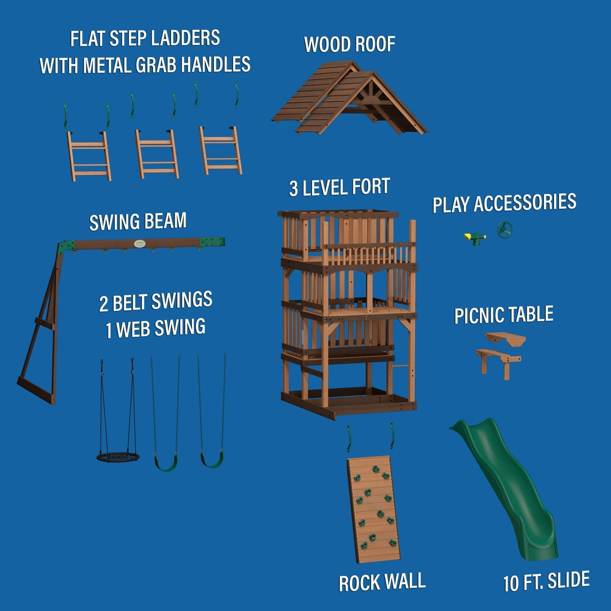 Highlander Swing Set