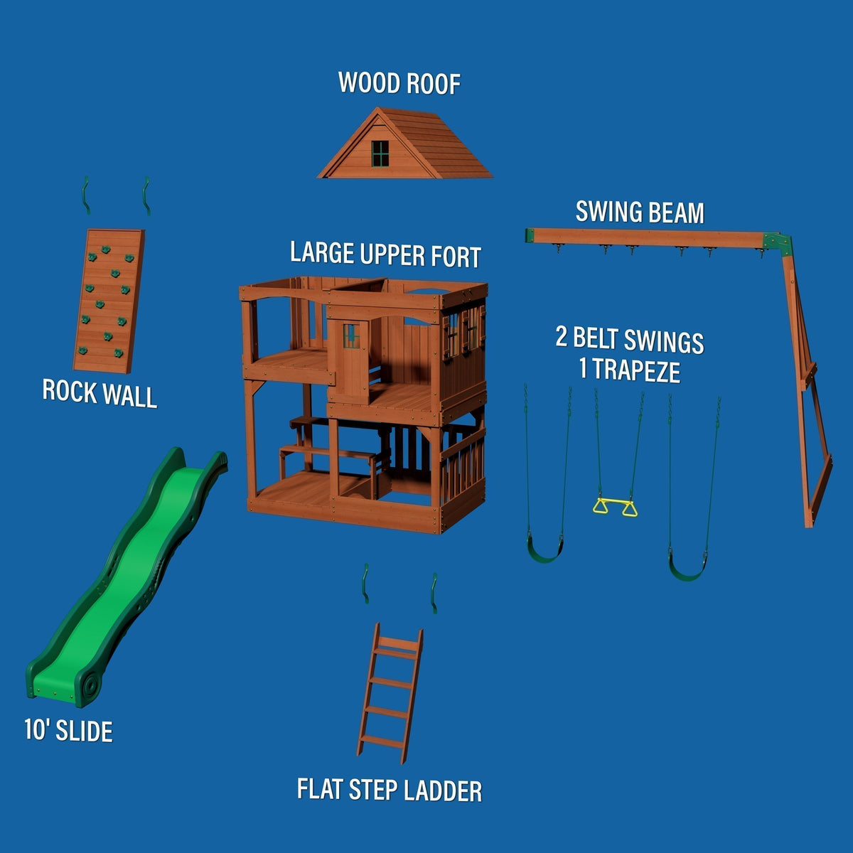 Hillcrest Swing Set