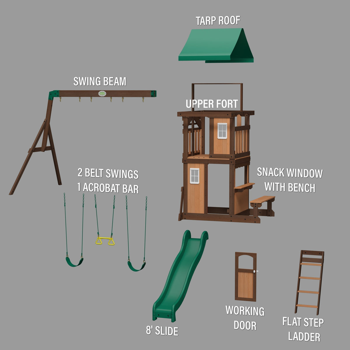 Lakewood Swing Set