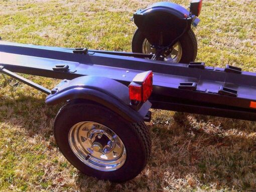 ACE Single Rail Folding Motorcycle Trailer