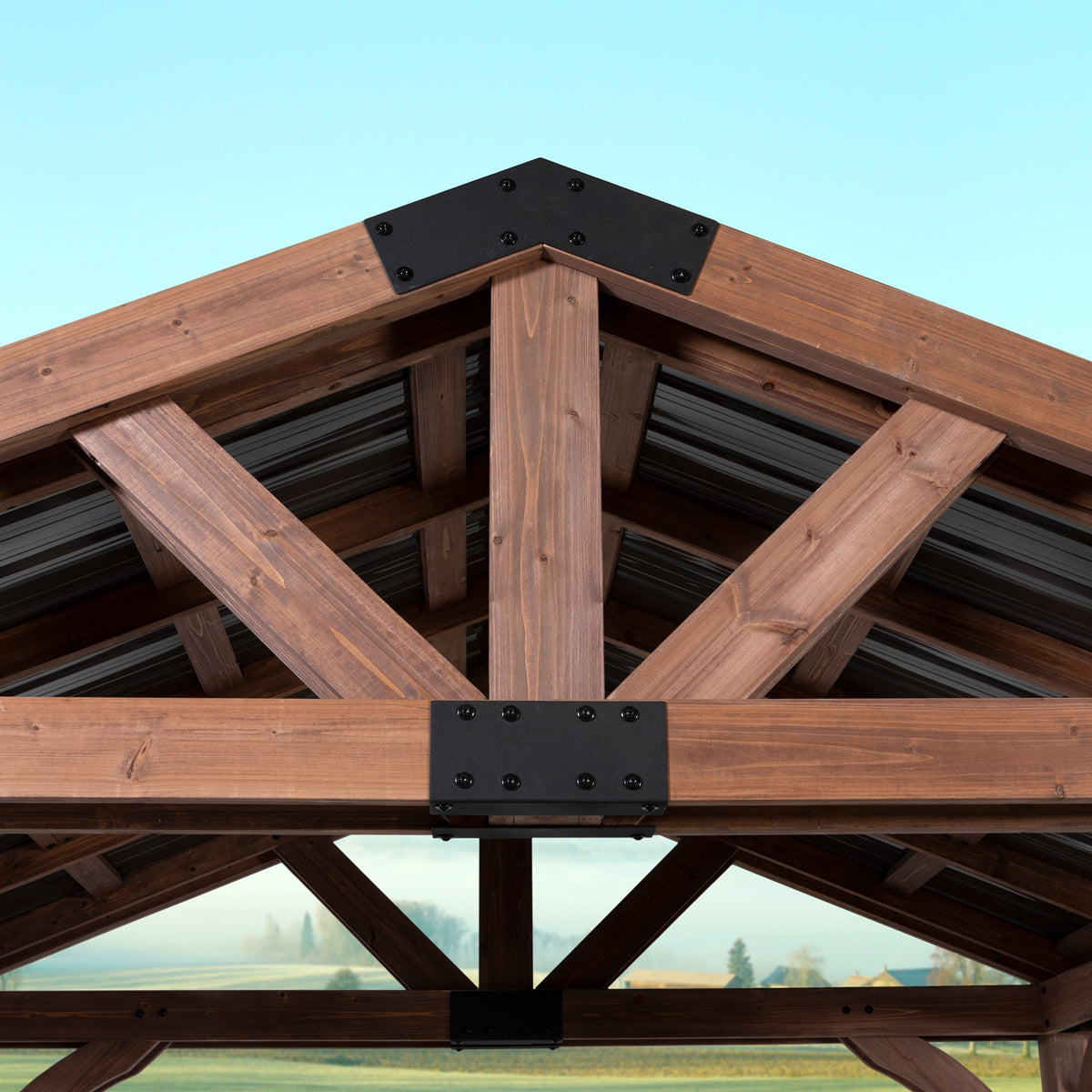 12x10 Arlington Gazebo with Electric