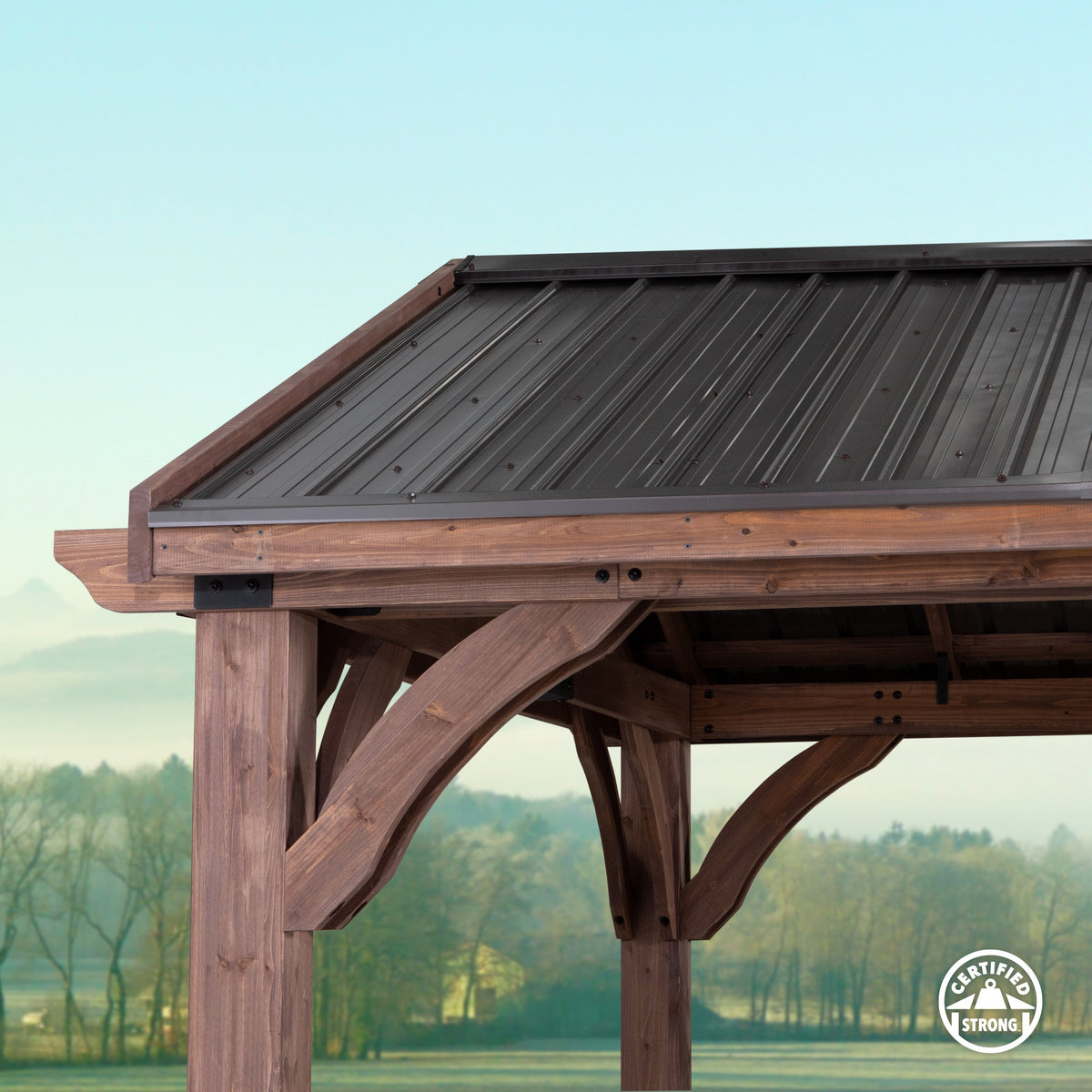 12x10 Arlington Gazebo with Electric