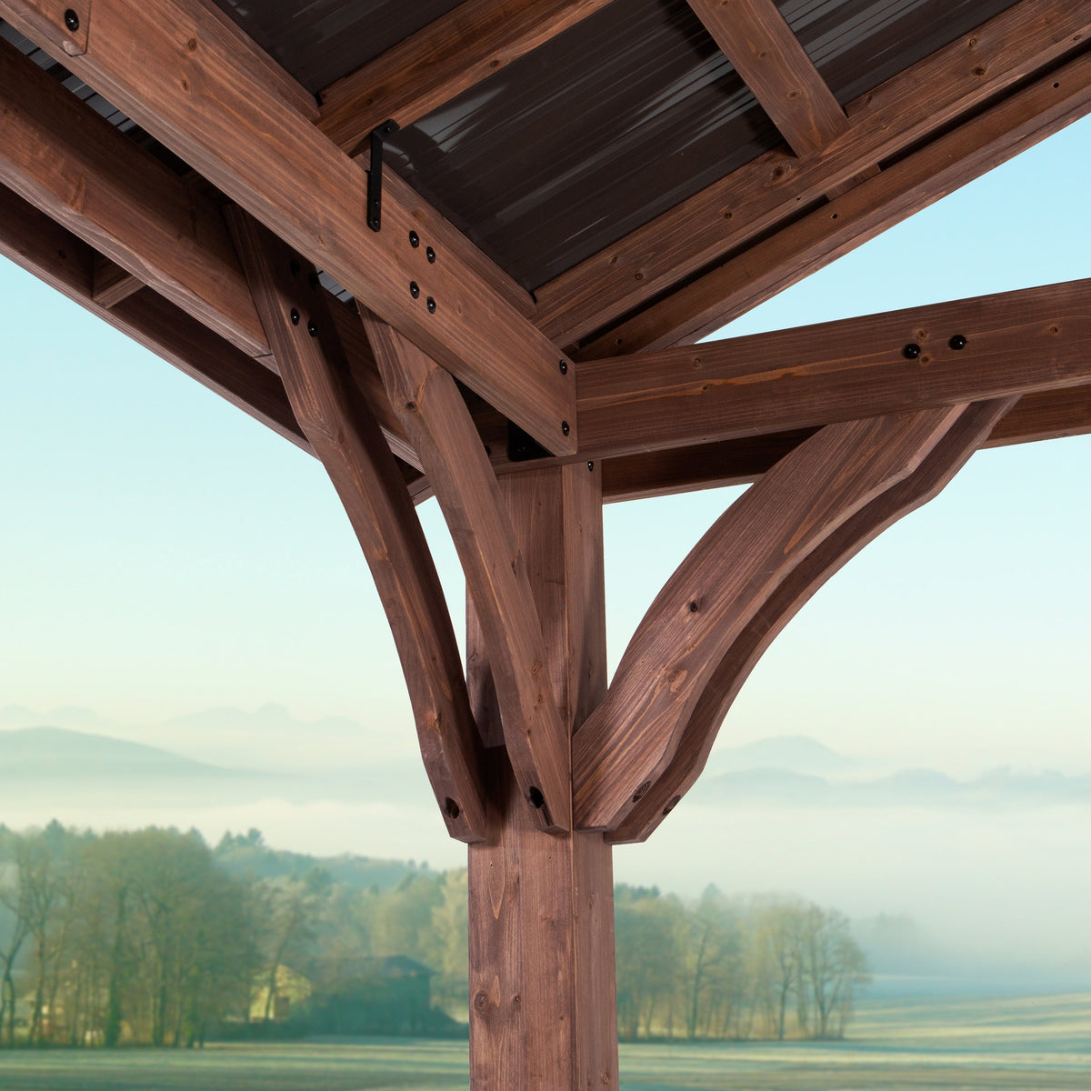 12x10 Arlington Gazebo with Electric