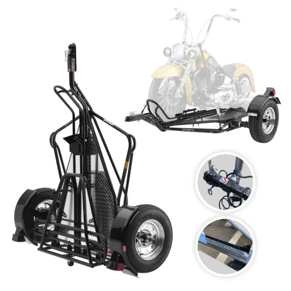 Single Stand-Up™ Motorcycle Trailer