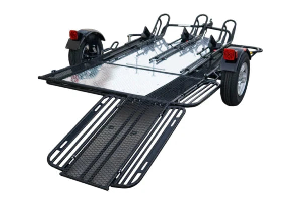 Trinity 3-rail motorcycle trailer Mt3