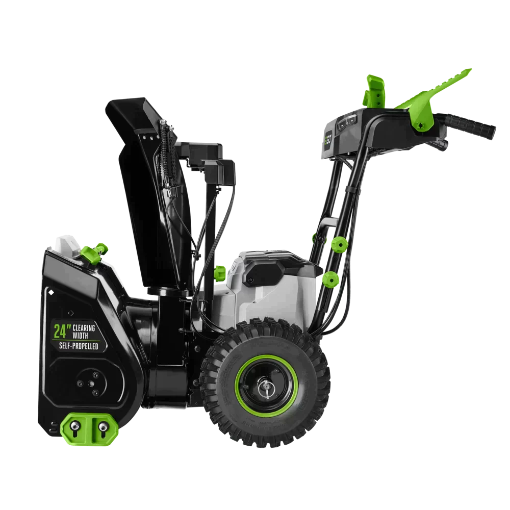 Ego Power+ Snow Blower 24″ Self-Propelled 2 Stage With Two 7.5 Ah Batteries