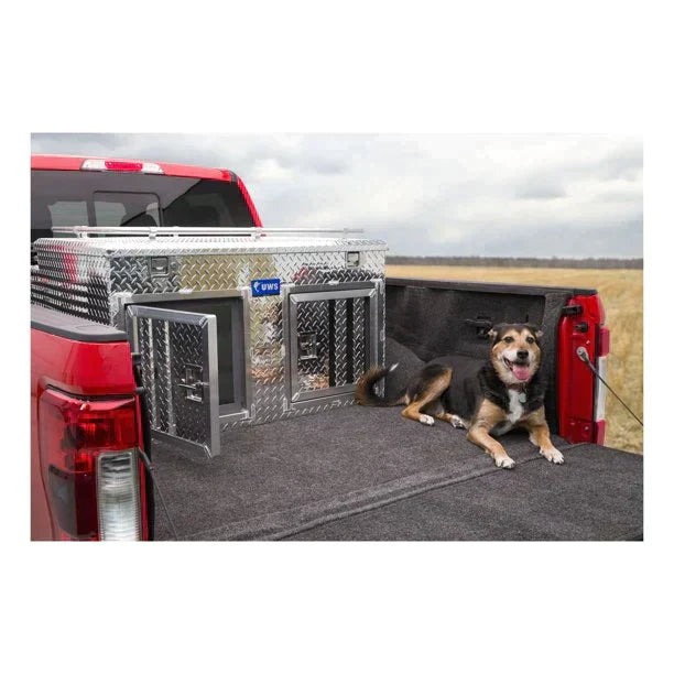 UWS/United Welding Services DB-4848N Two door Diamond Plate Dog Box