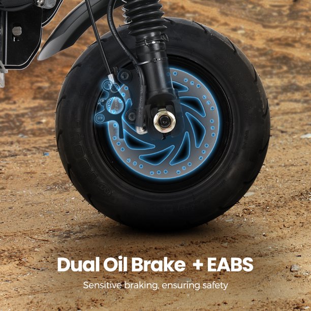 LAOTIE Ti30 Dual Motor Electric Scooter for Adults, 5600W Foldable E-Scooter, 52.8 MPH 86 Miles Long Rang, 11 inch Road Tires