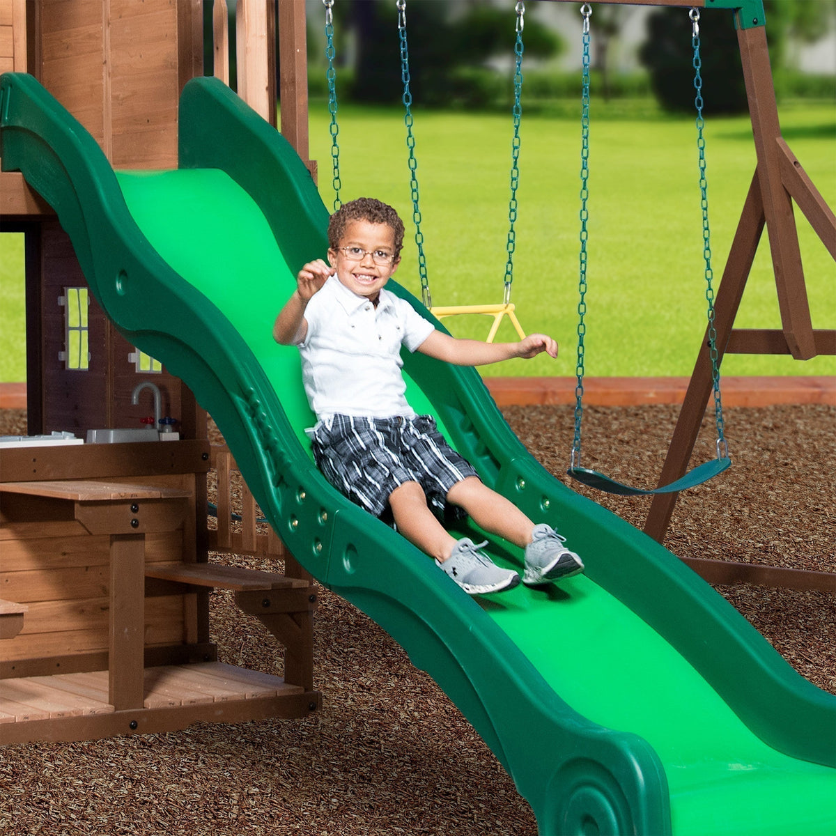 Mount Triumph Swing Set