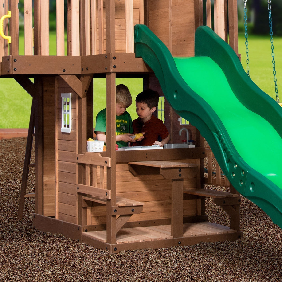 Mount Triumph Swing Set