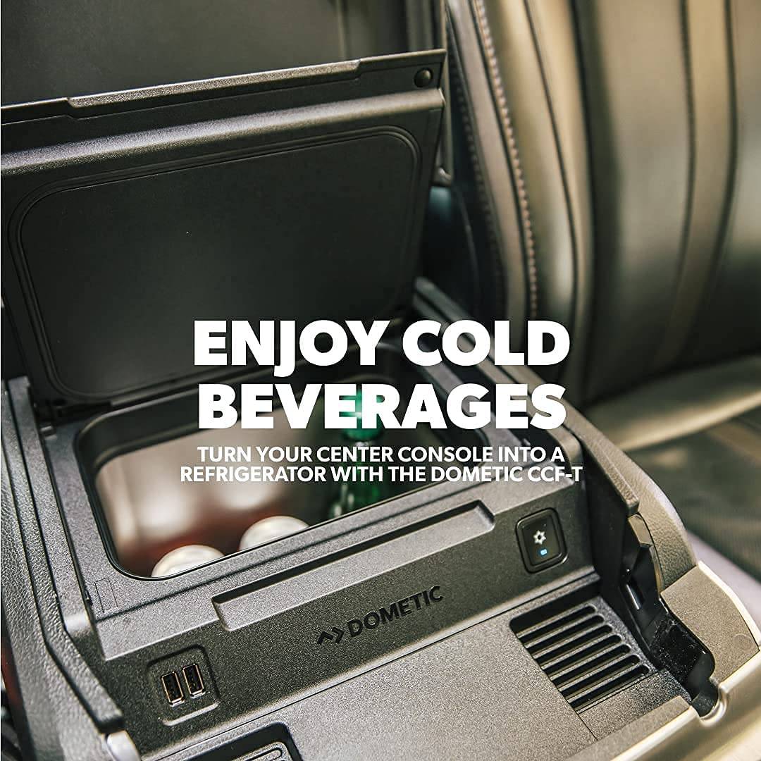 Dometic ccf-t center console refrigerator for ford pickups or ford expedition