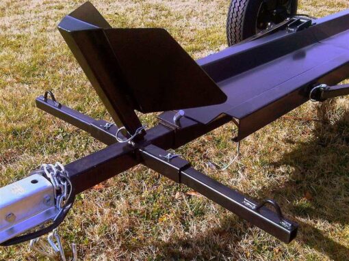 ACE Single Rail Folding Motorcycle Trailer