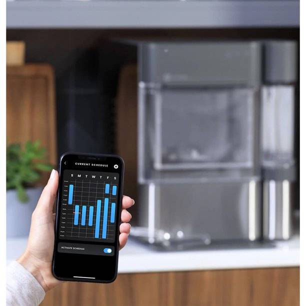 GE Profile Opal 2.0 Countertop Nugget Ice Maker with Side Tank Ice Machine with WiFi Connectivity