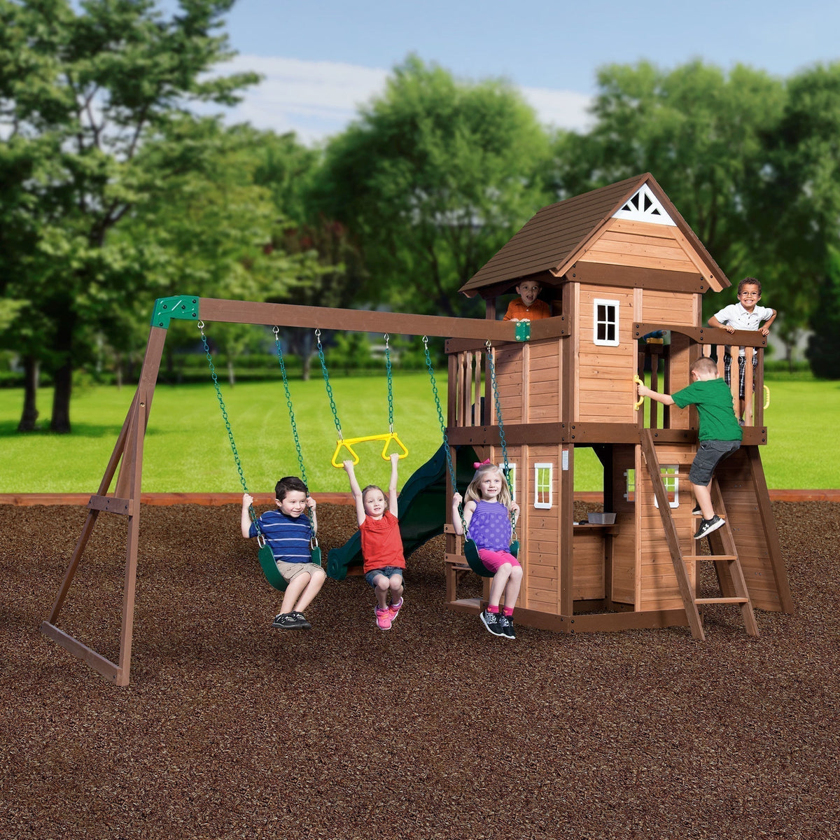 Mount Triumph Swing Set