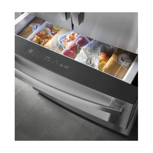 GE Profile 27.9 cu ft Smart Fingerprint Resistant French Door Refrigerator, Stainless Steel