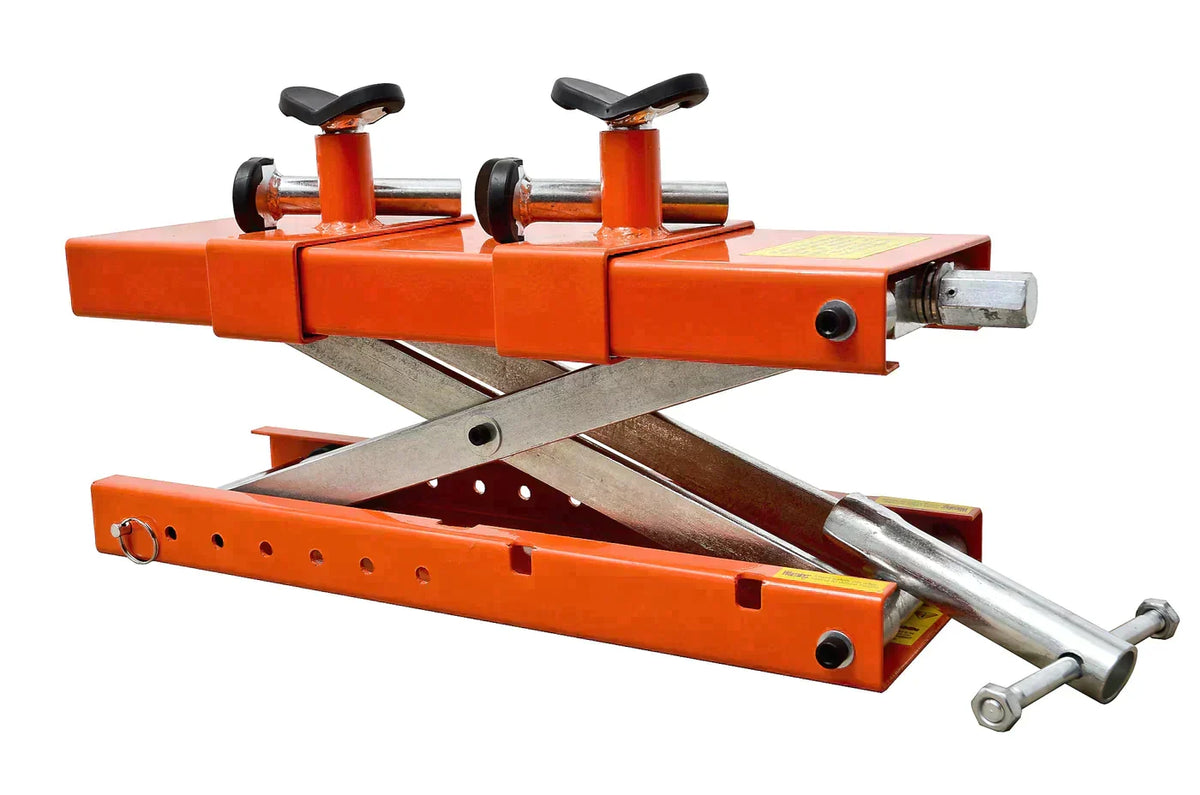 APlusLift MT1500X 48″ Wide 1,500LB Air Operated Motorcycle ATV Lift Table