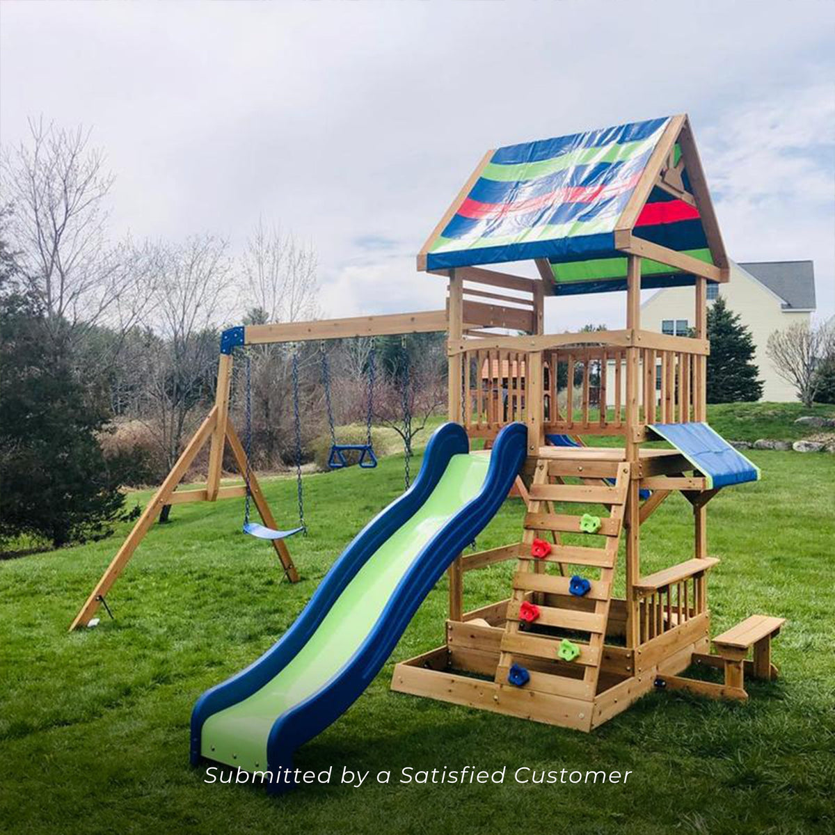 Beach Front Swing Set