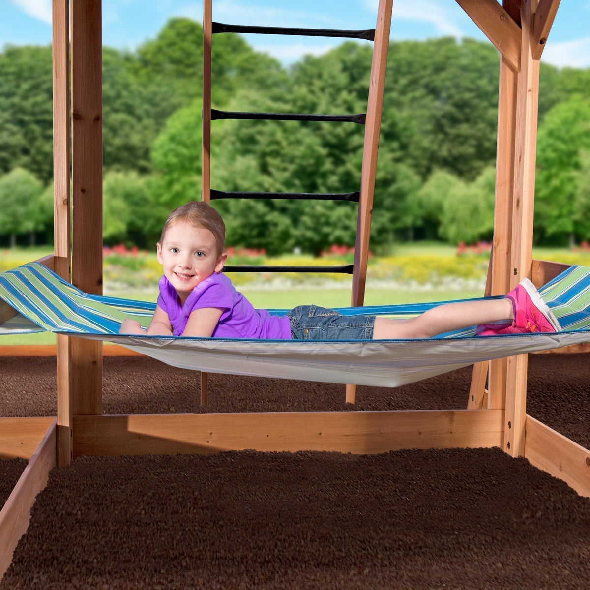 Caribbean Swing Set