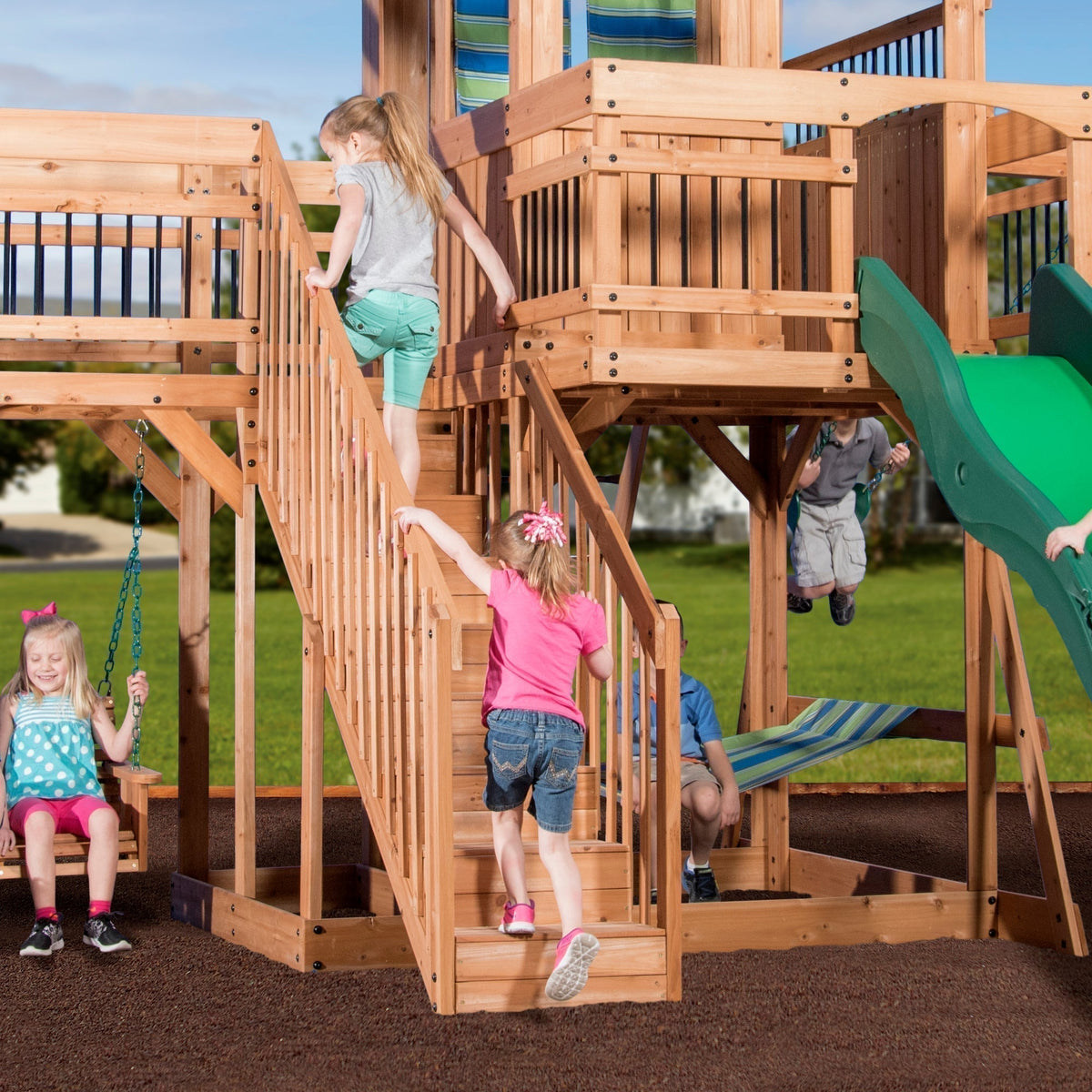 Caribbean Swing Set