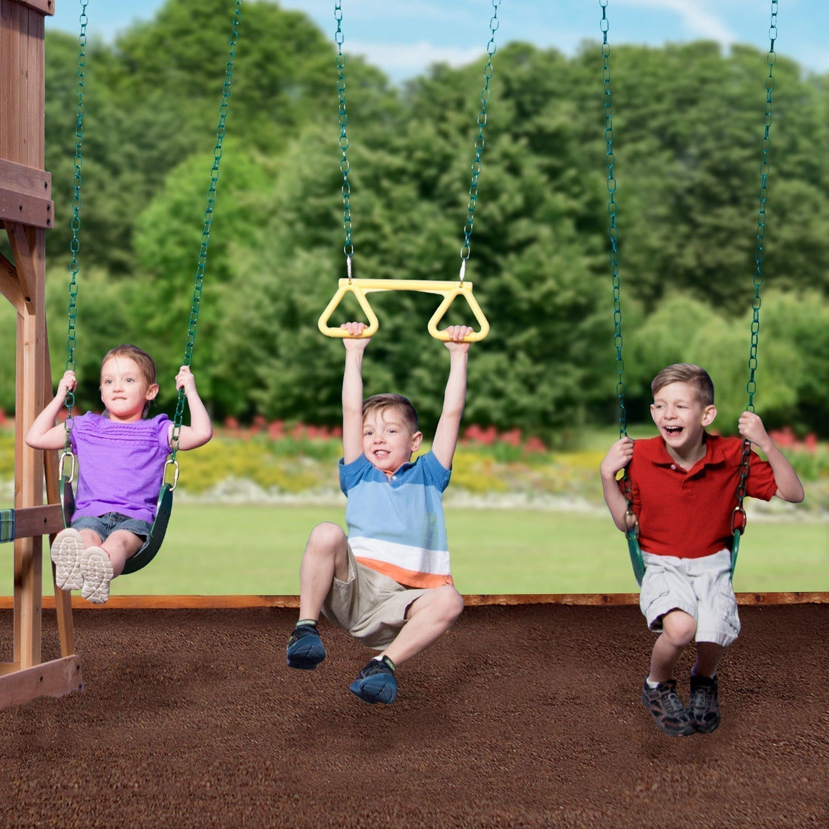 Caribbean Swing Set