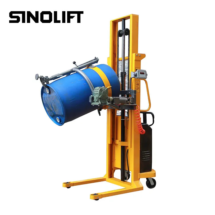 Sinolift Da450 Pneumatic Drum Lifter Rotator with Scale