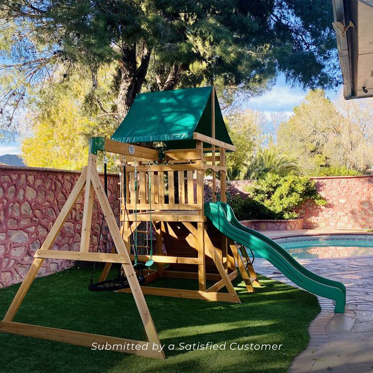 Grayson Peak Swing Set