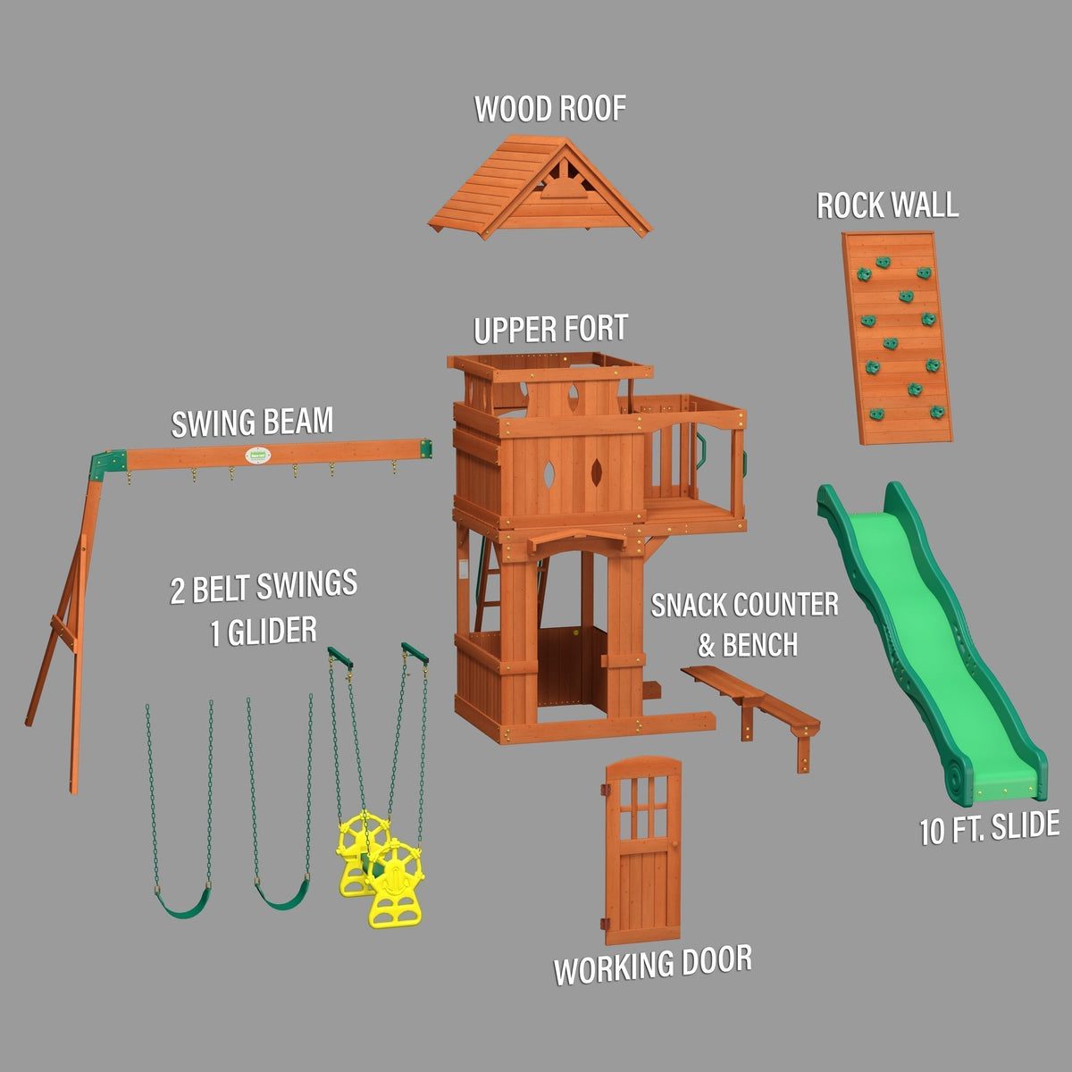 Monterey Swing Set