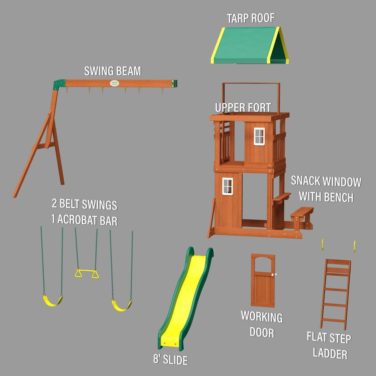 Oakmont Swing Set