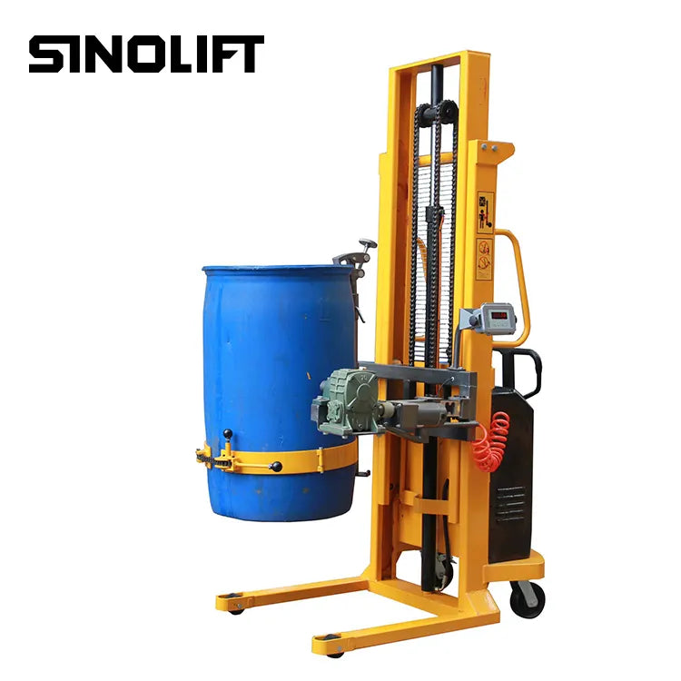 Sinolift Da450 Pneumatic Drum Lifter Rotator with Scale