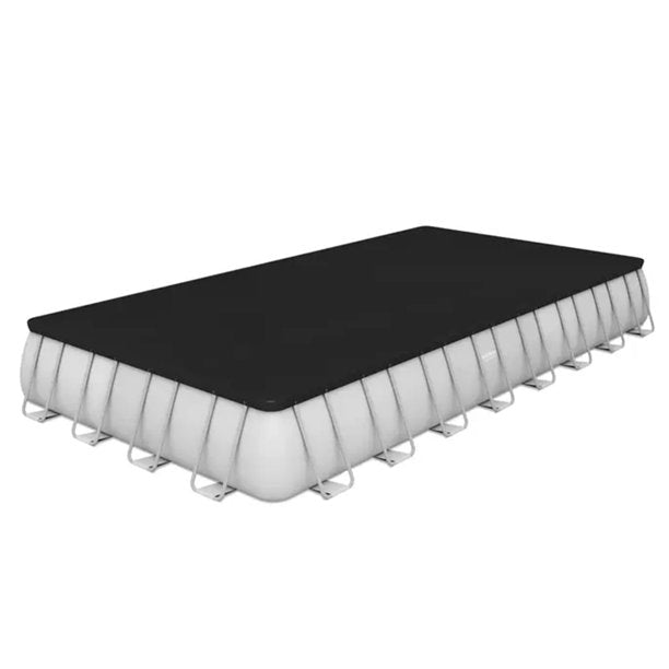 Bestway Power Steel 31’4″ x 16′ x 52″ Above Ground Rectangular Swimming Pool Set