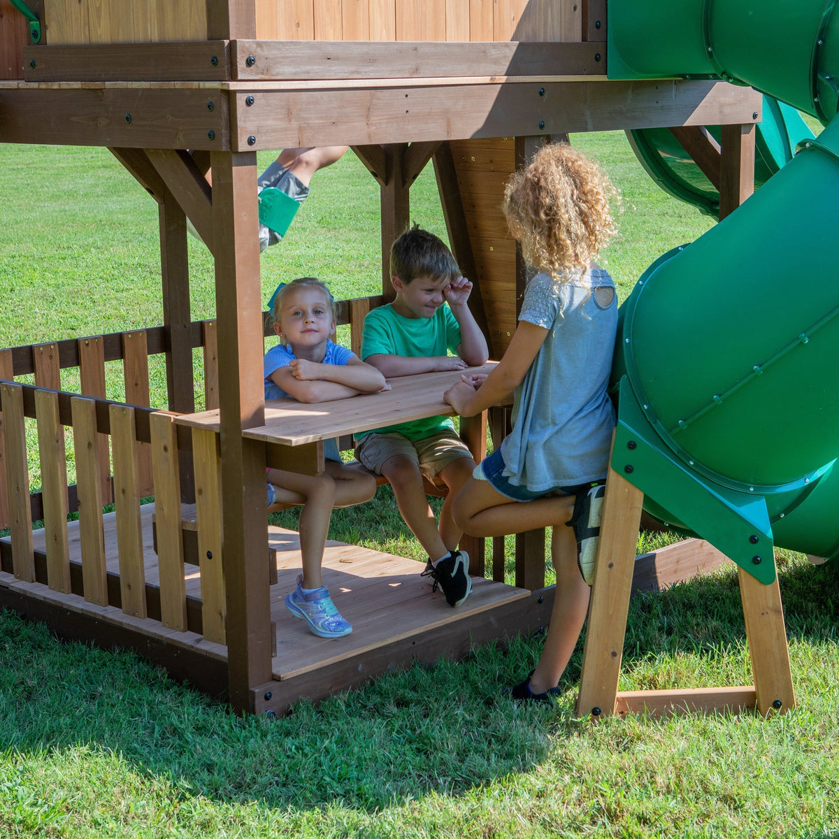 Skyfort With Tube Slide