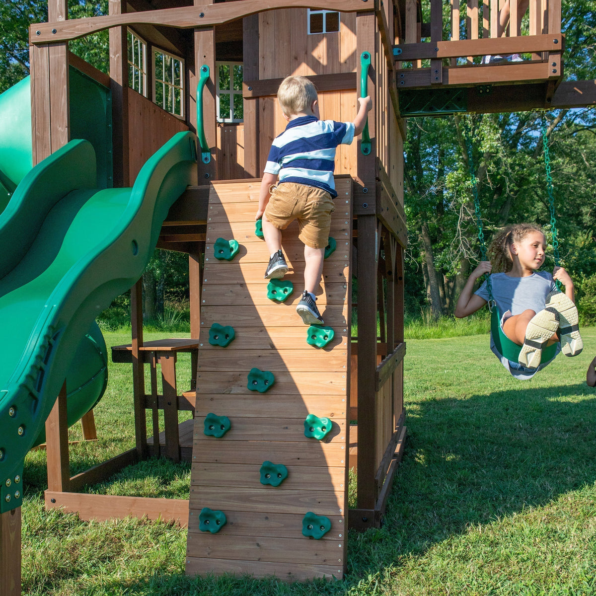 Skyfort With Tube Slide
