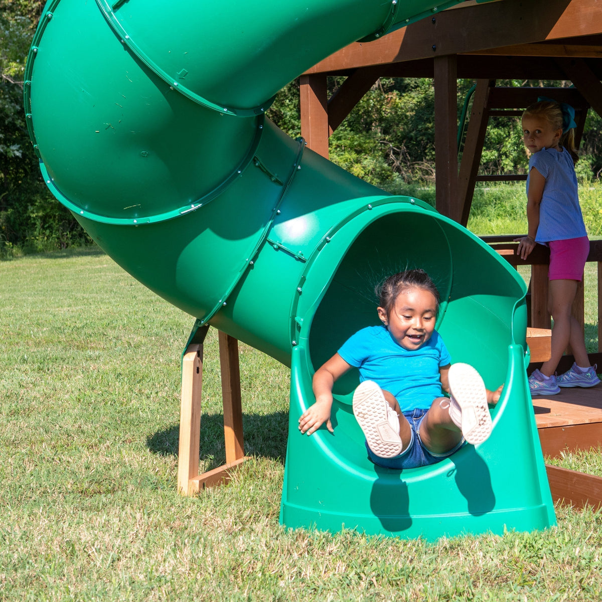 Skyfort With Tube Slide