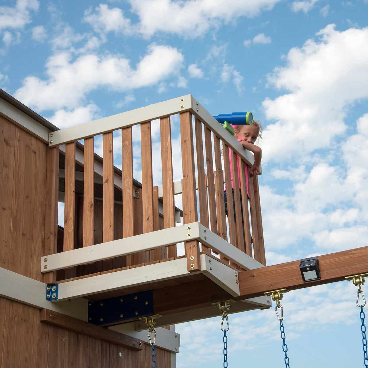 Skyline Retreat Wooden Swing Set
