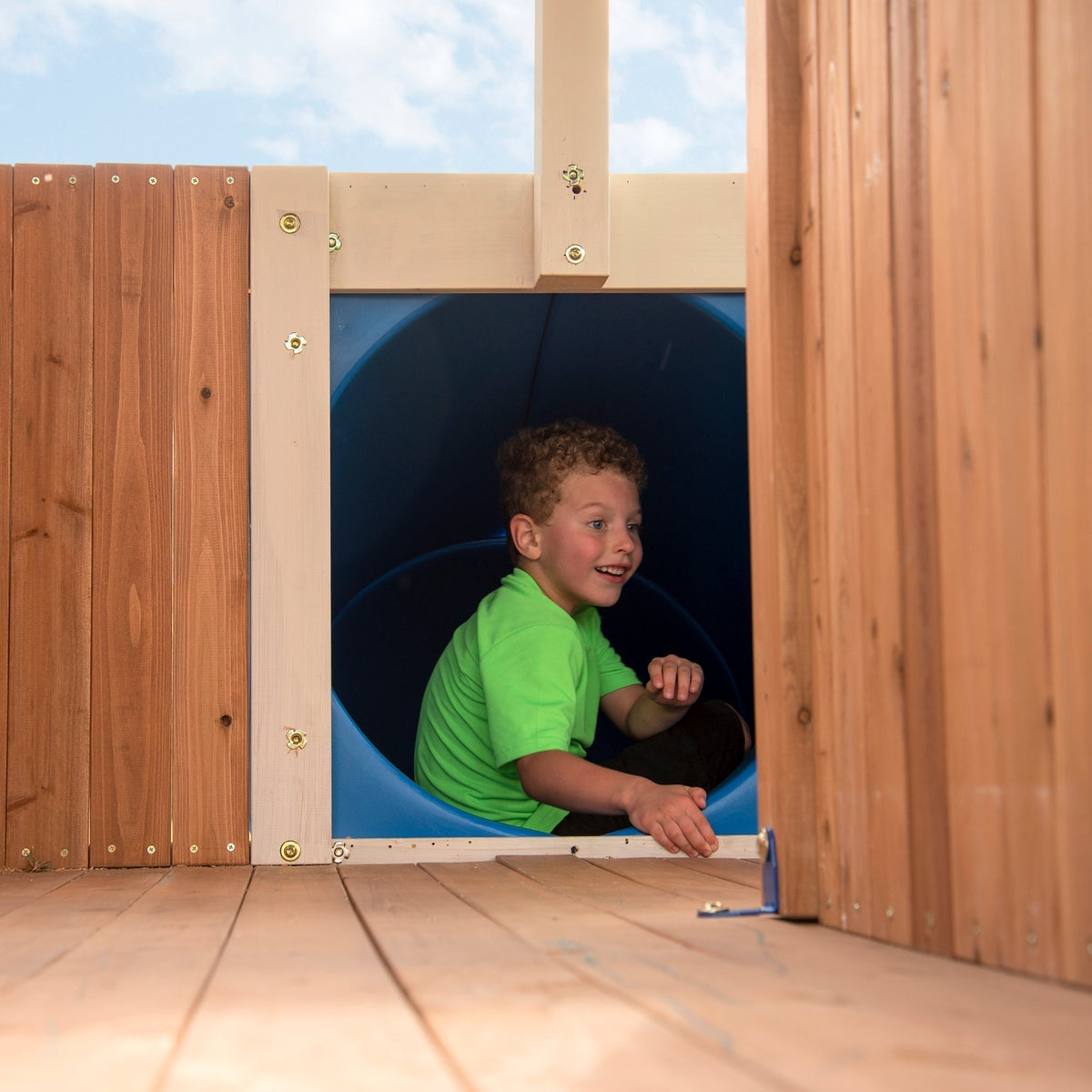 Skyline Retreat Wooden Swing Set